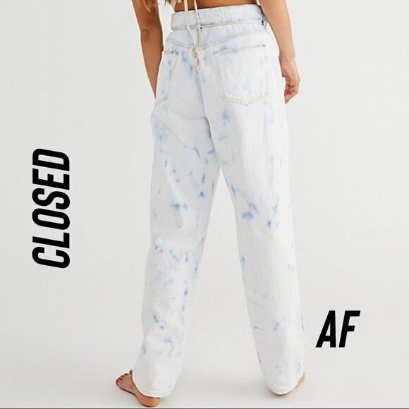 FREE PEOPLE BY CLOSED ANNI HIGH RISE JEANS NEW NWT SIZE 28 - Picture 3 of 11
